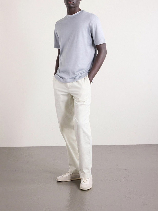 Photo: Eleventy - Cotton-Jersey T-Shirt - Gray