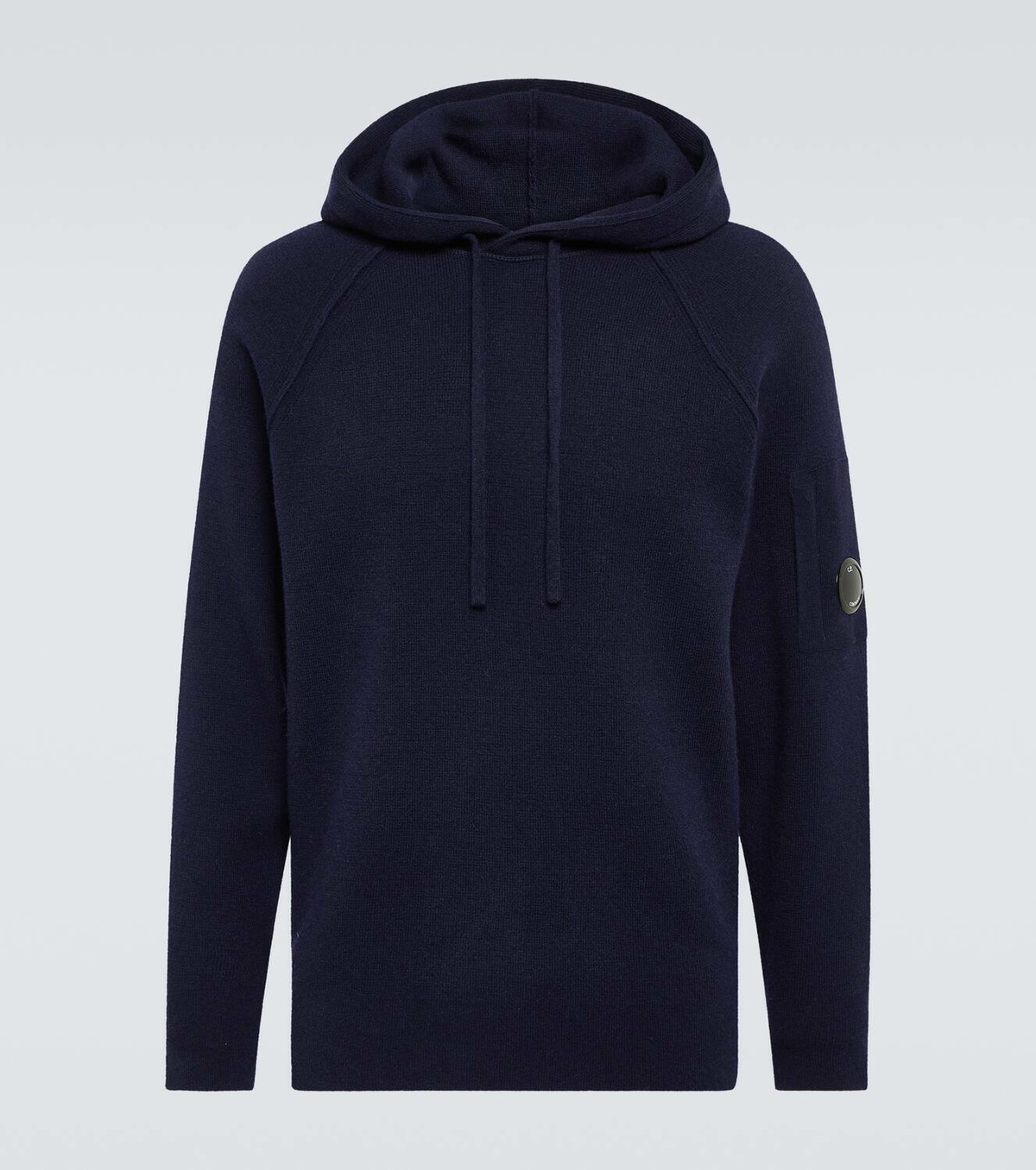 C.P. Company Lens wool-blend hoodie