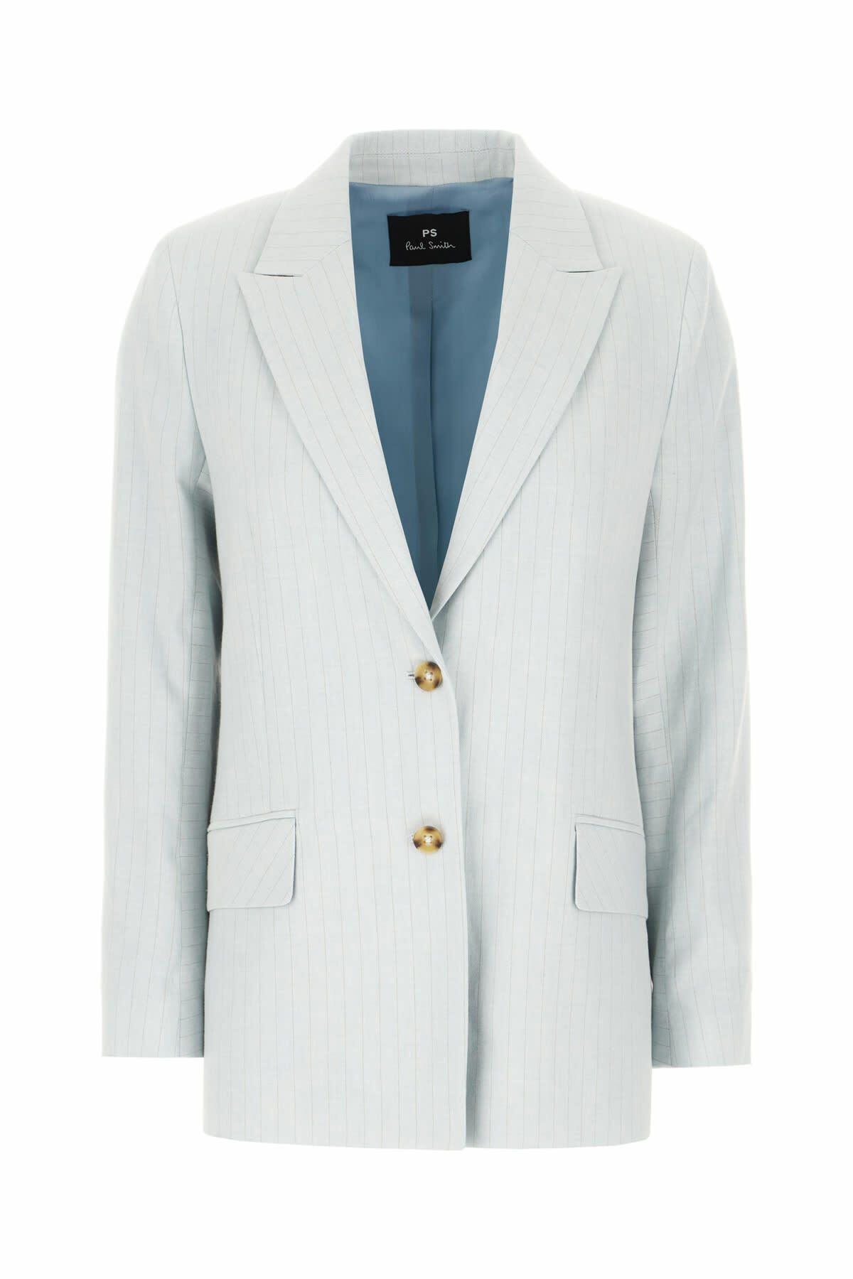 Paul Smith Embroidered Cotton Blend Blazer