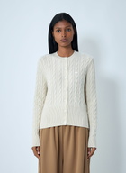 Lacoste Cable Knit Cardigan