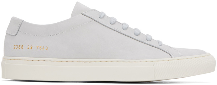 Photo: Common Projects Gray Original Achilles Low Sneakers