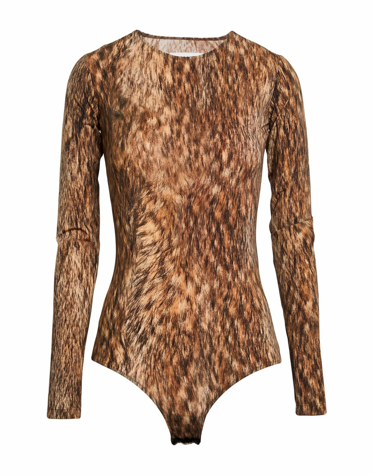 Maison Margiela Womens Bodysuit Camel