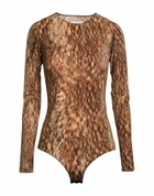 Maison Margiela Womens Bodysuit Camel