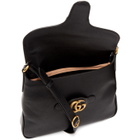 Gucci Black Medium GG Dahlia Messenger Bag