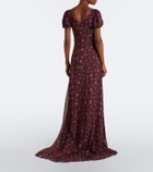Markarian Sienna floral gown