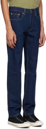 Levi's Blue 516 Slim Straight Jeans