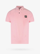 Stone Island Polo Shirt Pink   Mens