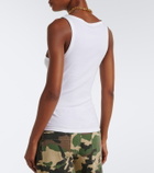 Nili Lotan Jennifer ribbed-knit cotton tank top