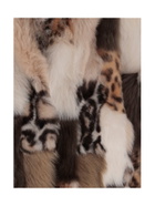 Blancha Color-block Shearling Jacket