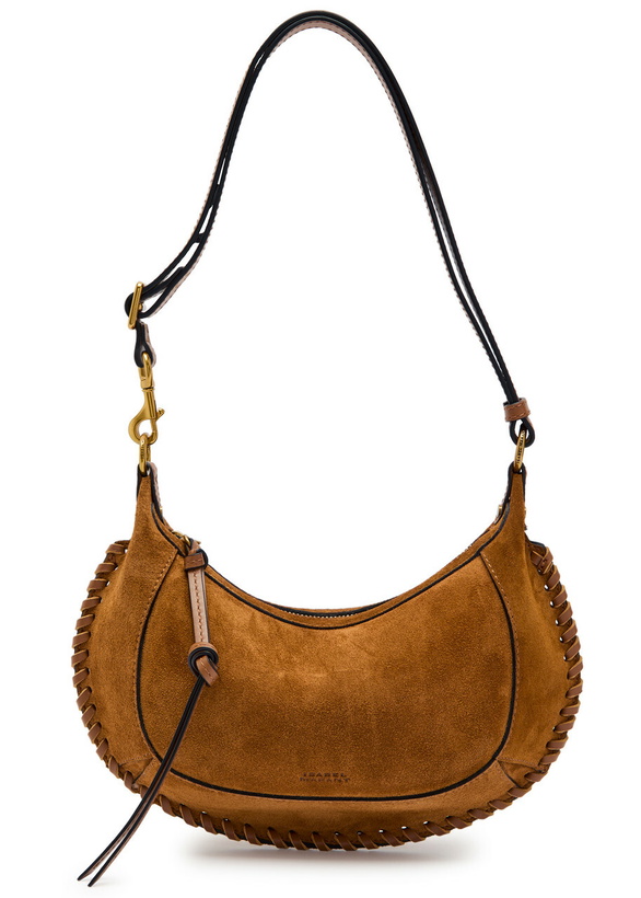 Photo: Isabel Marant Oskan Suede Shoulder bag - Light Brown - One Size