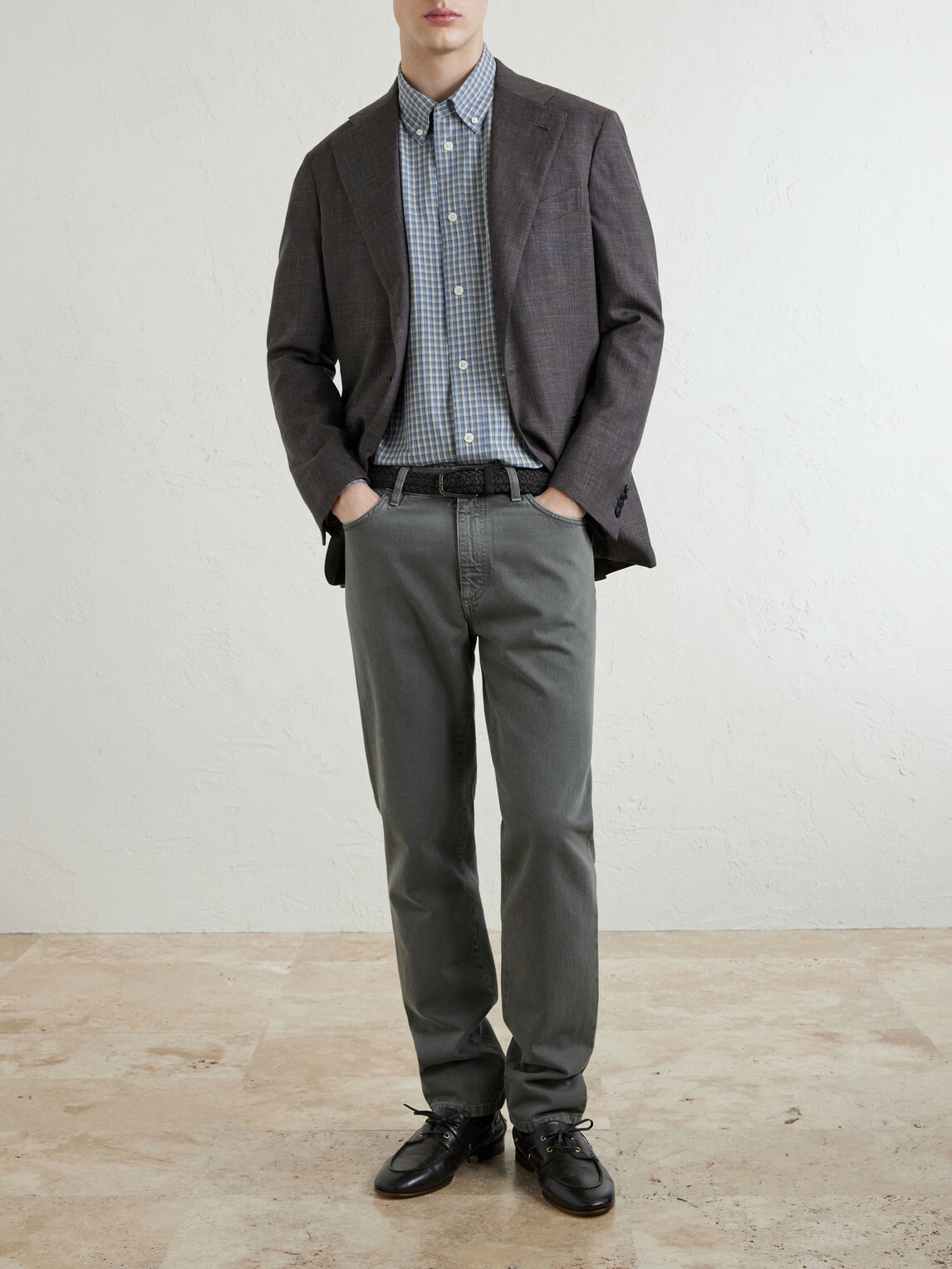Zegna - Straight-Leg Jeans - Gray