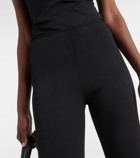 Fforme Silk-blend leggings