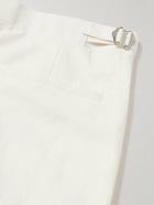 Richard James - Straight-Leg Linen and Cotton-Blend Suit Trousers - White