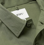 WTAPS - Jungle Embroidered CORDURA and Cotton-Blend Ripstop Overshirt - Green