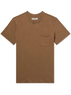 Rag & Bone - Miles Organic Cotton-Jersey T-Shirt - Brown