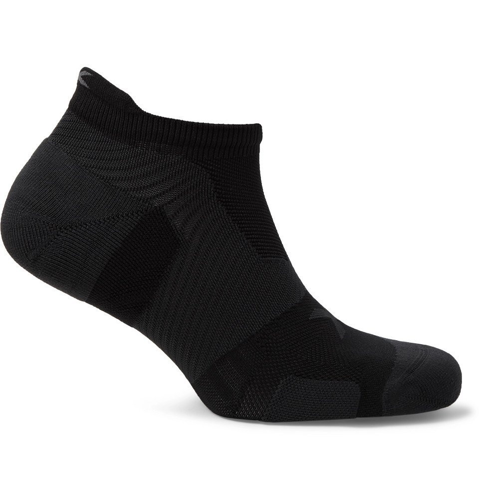 Photo: 2XU - Vectr Cushioned Stretch-Nylon No-Show Socks - Black
