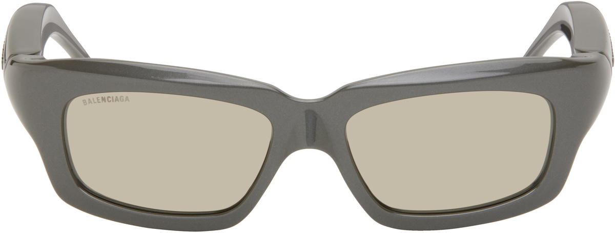 Balenciaga Black Cat-Eye Sunglasses Balenciaga