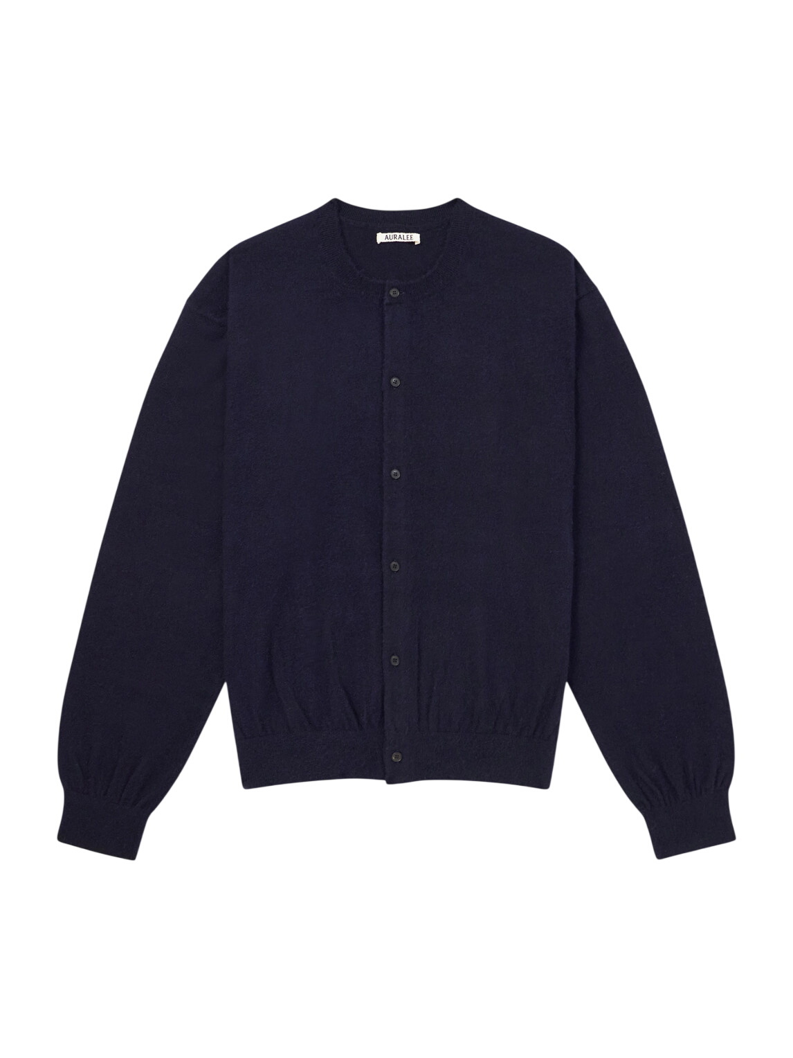 AURALEE Beige Brushed Super Kid Mohair Cardigan Auralee