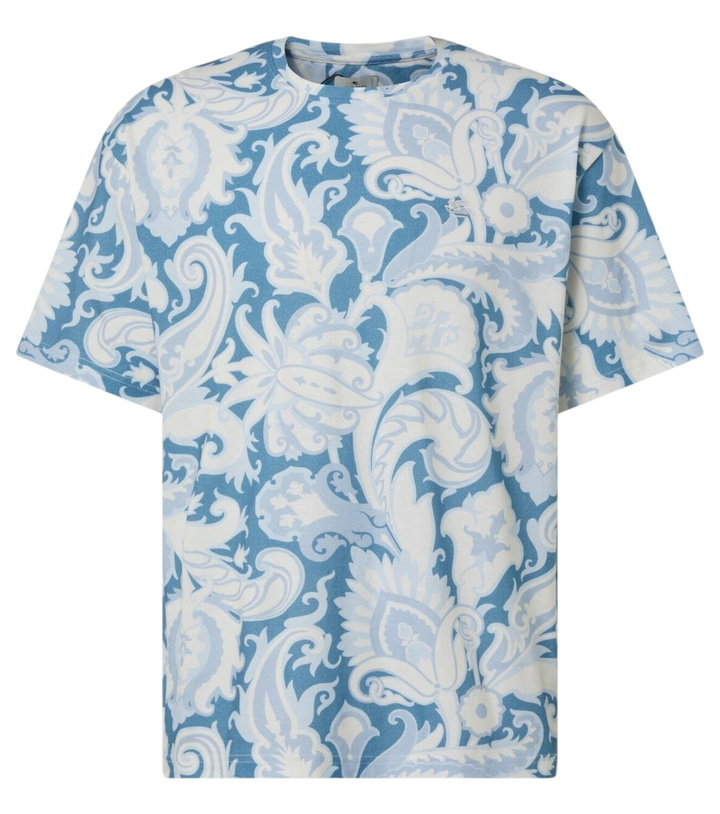 Photo: Etro Soho printed cotton jersey T-shirt