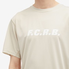 F.C. Real Bristol Men's Polartec Power Dry Authentic T-Shirt in Beige