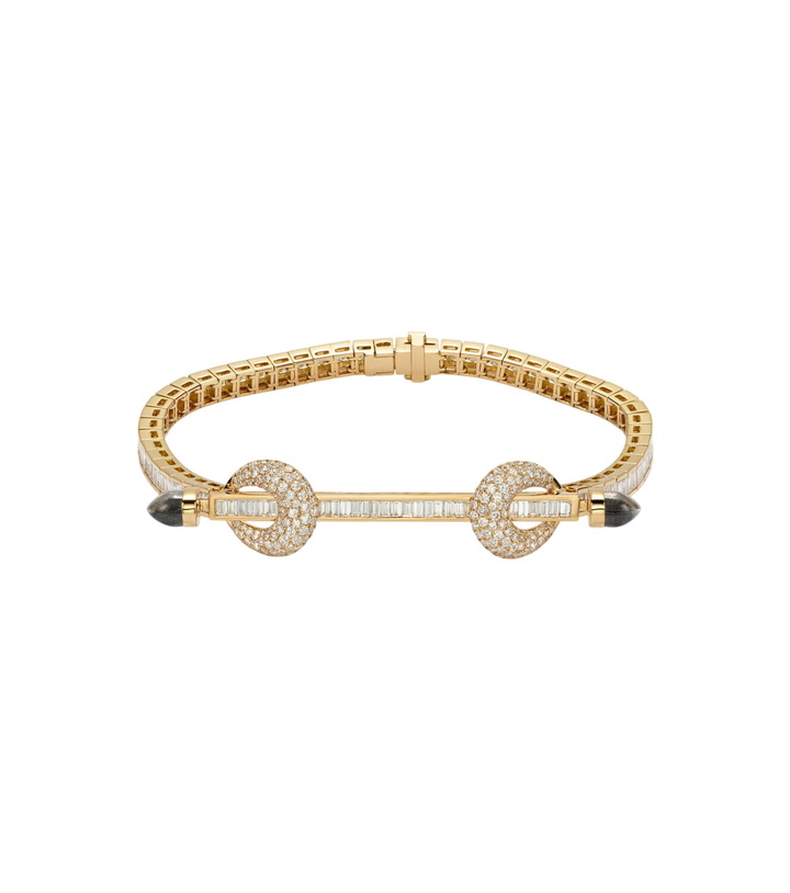 Photo: Ananya Chakra 18kt gold bracelet with diamonds