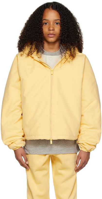 Photo: Essentials Kids Yellow Full Zip Jacket