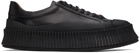 Jil Sander Black Platform Shoes