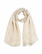 Peserico Womens Scarf in Beige