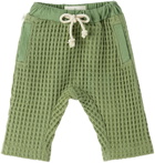 Coco Village Baby Green Waffle Lounge Pants