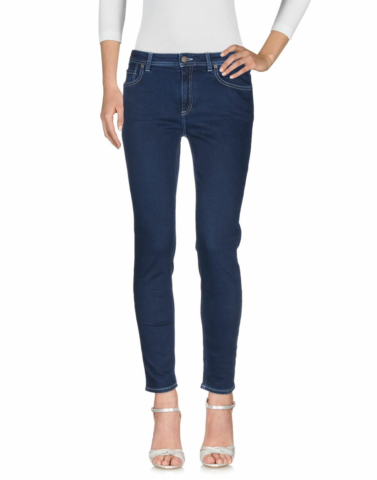 Acne Studios Blå Konst Womens Jeans in Blue