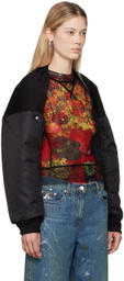 Bless Black Bombolero Cardigan