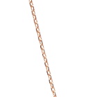 Maison Margiela Men's Logo Ring Necklace in Rose Gold