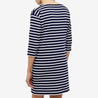 Armor-Lux Women's Stripe Dress in Seal/White