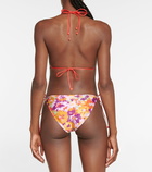 Zimmermann - Violet floral bikini