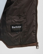 Barbour Re-Engineered Liddesdale Gilet Brown Mens Vest