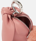 Loewe Bunny leather keychain