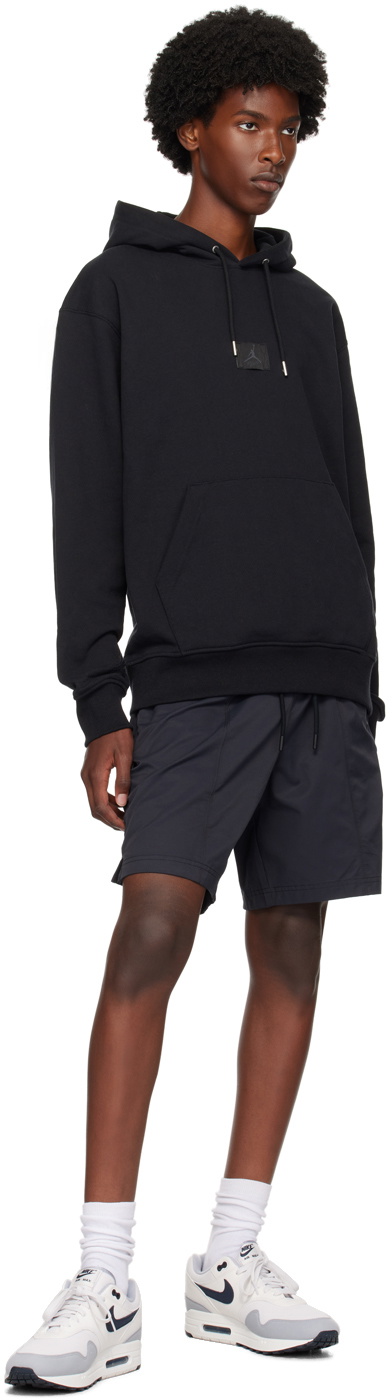 Nike Jordan Black Drawstring Shorts
