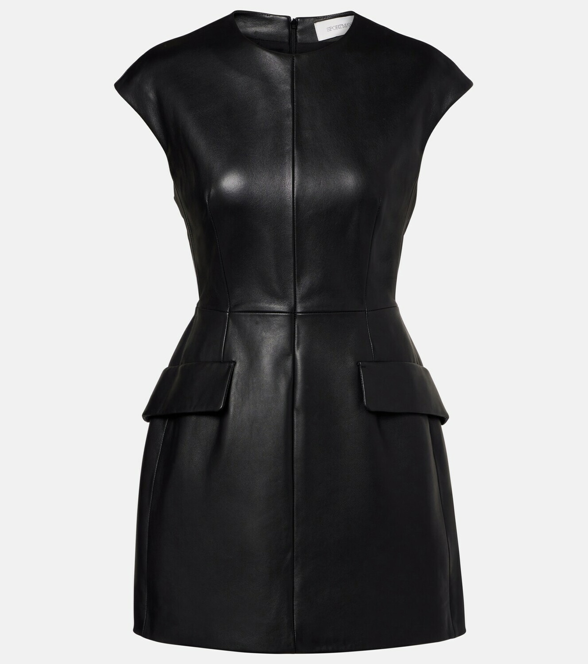 Sportmax Terfrite leather minidress