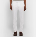 Boglioli - Slim-Fit Cotton-Twill Trousers - Men - White