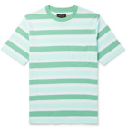 Beams Plus - Striped Cotton-Jersey T-Shirt - Men - Mint