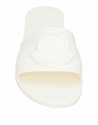 Moncler Womens Sandals in White