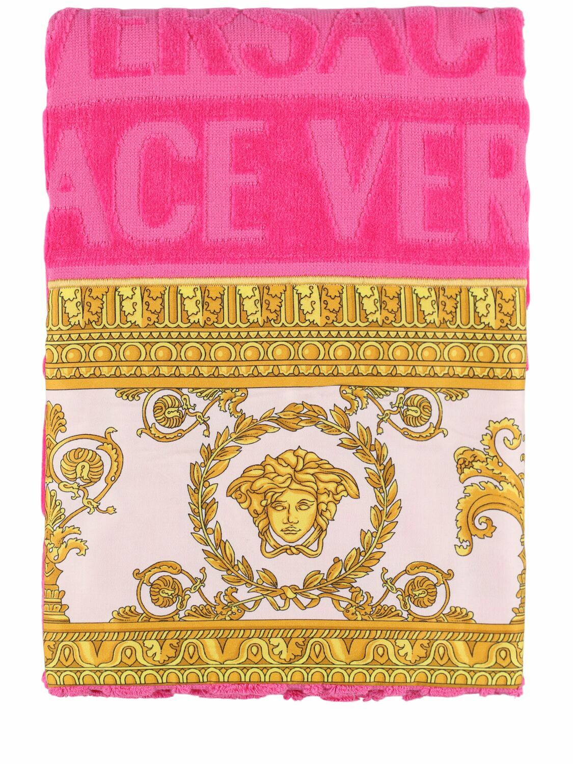 VERSACE I Heart Baroque Bath Towel Versace