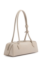 Alaïa Le Teckel Medium Grained Leather Shoulder bag - Taupe - One Size