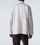 Kiko Kostadinov Kyan striped cotton poplin shirt