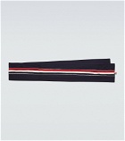 Thom Browne - Jersey stitched wool scarf