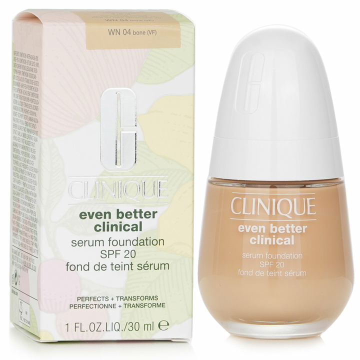 Photo: Clinique Ladies Even Better Clinical Serum Foundation SPF 20 1 oz # WN 04 Bone Makeup 192333078259