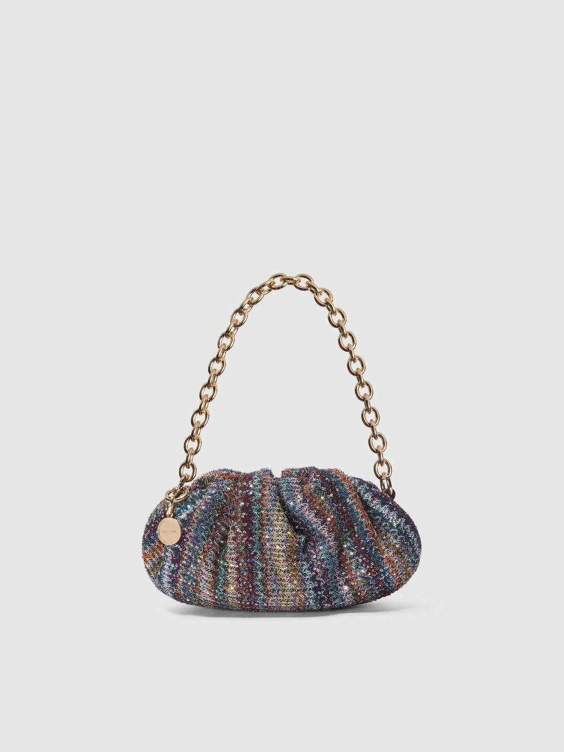Missoni - Pouch with sequins and shoulder strap, Women, Multicoloured