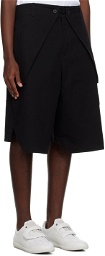 A-COLD-WALL* Black Layered Shorts