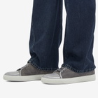 Lanvin Men's DBB1 High Shine Toe Cap Sneaker in Grey