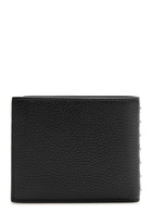Valentino Garavani Rockstud Grained Leather Wallet - Black - One Size